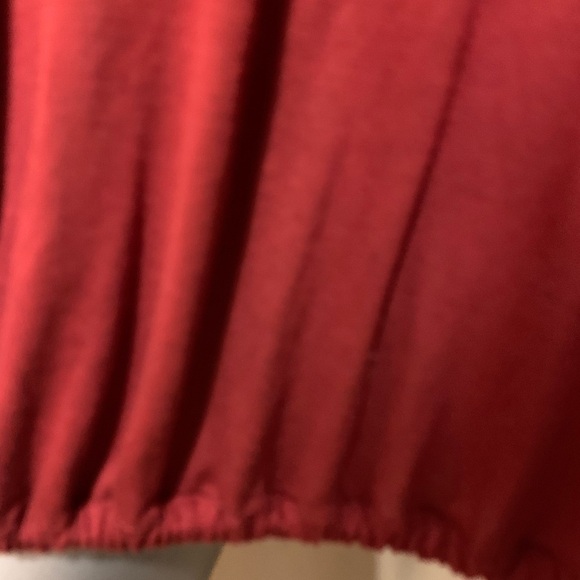 𝅺AUTHENTIC BOTTEGA VENETA Burgundy Tunic Top L - Picture 10 of 13